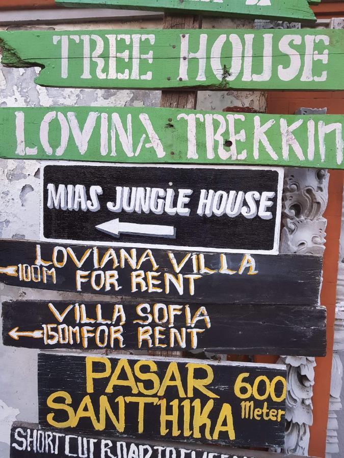 Mias Jungle House Hotel Lovina Eksteriør billede